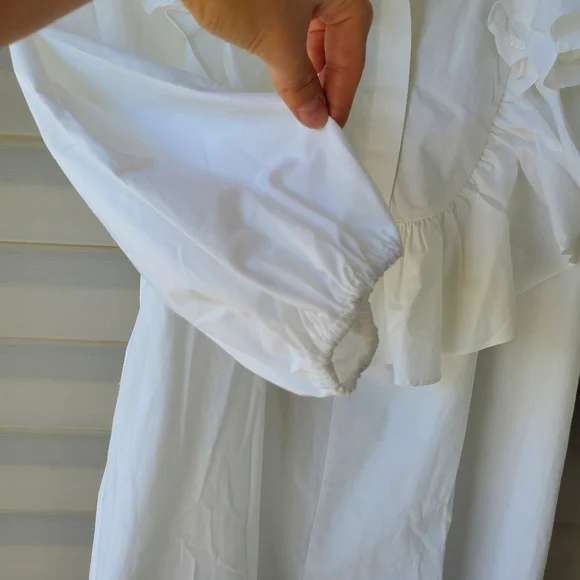 Asos Edition oversized white shirt dress - Picture 10 of 14